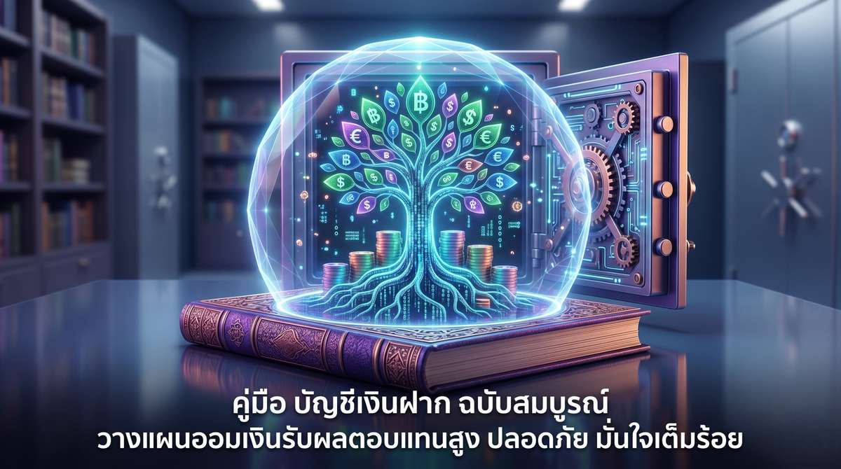 คู่มือ บัญชีเงินฝาก ฉบับสมบูรณ์ วางแผนออมเงินรับผลตอบแทนสูง ปลอดภัย มั่นใจเต็มร้อย